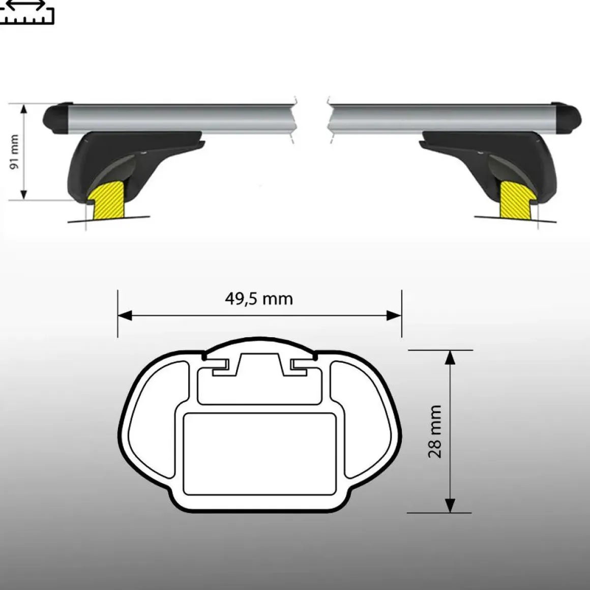 Dakdragers Audi Q5 Sportback 2020>