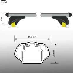 Dakdragers BMW X5 2013-2018