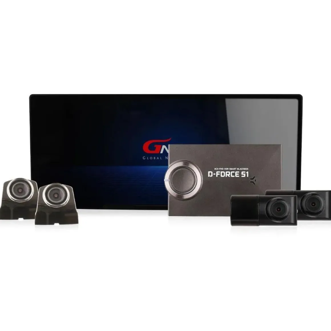 D-Force S1 4CH Wifi GPS Cloud 128gb dashcam