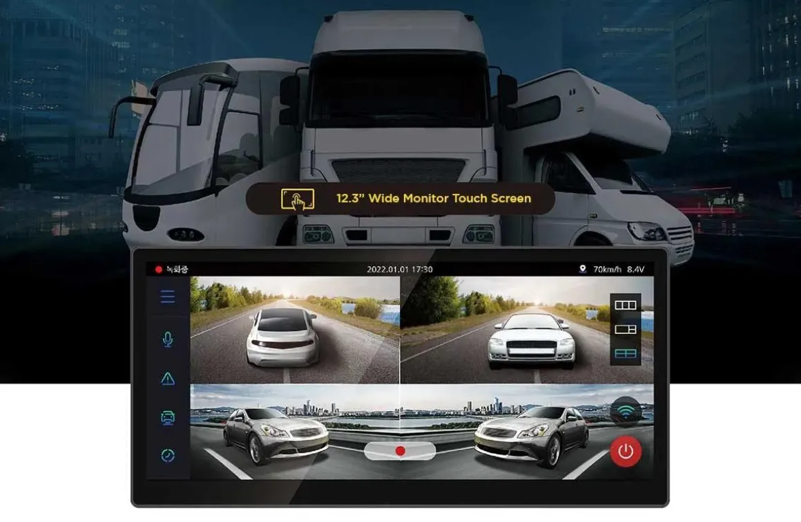 D-Force S1 4CH Wifi GPS Cloud 128gb dashcam