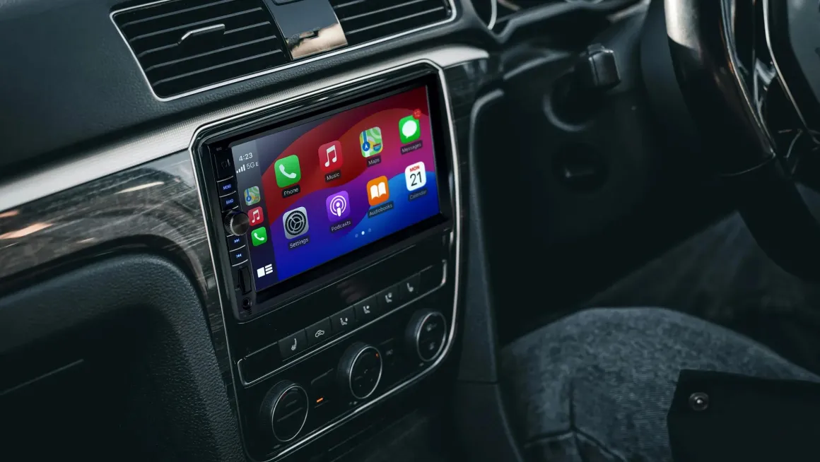 2-DIN 7" Autoradio CarPlay DAB+ Bluetooth