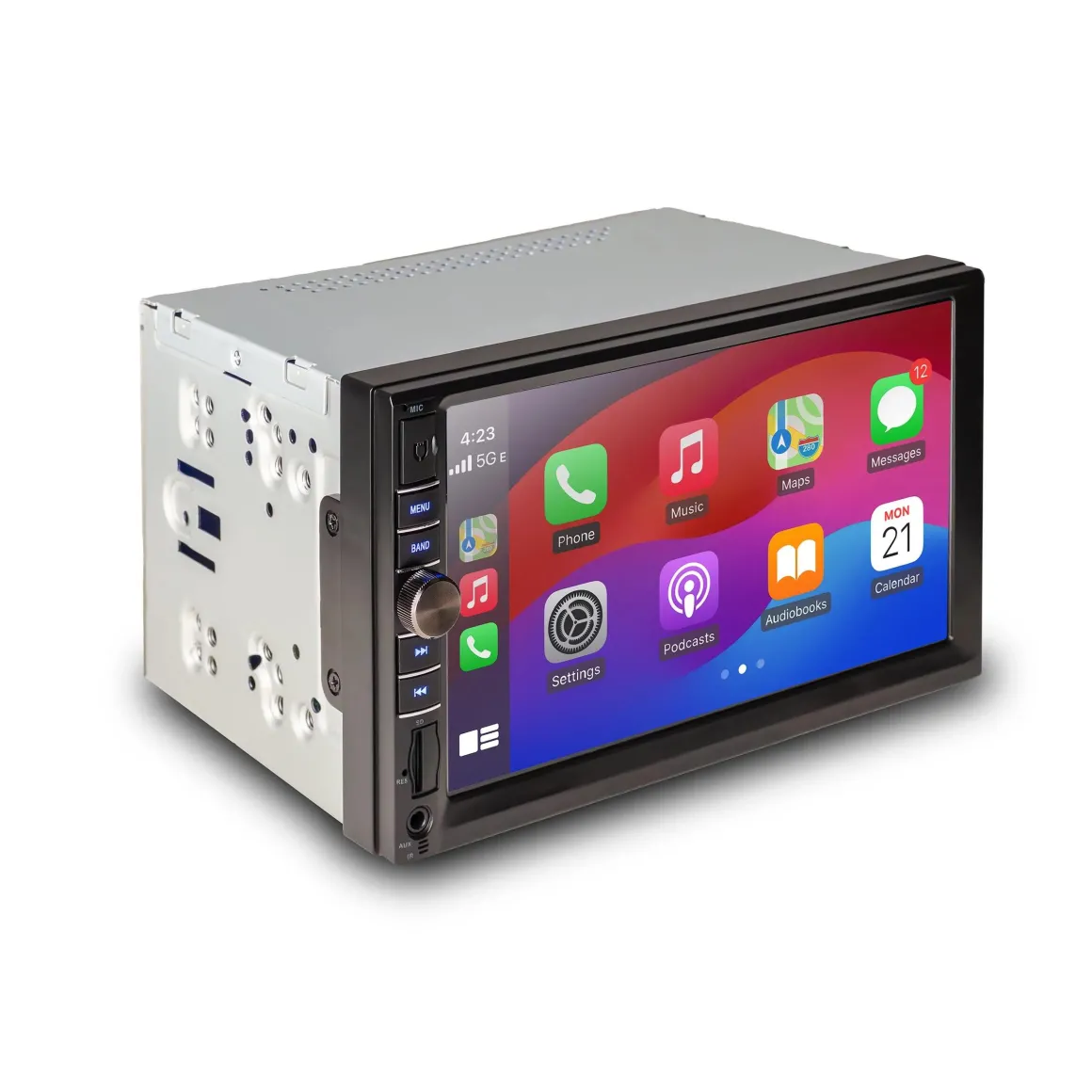 2-DIN 7" Autoradio CarPlay DAB+ Bluetooth