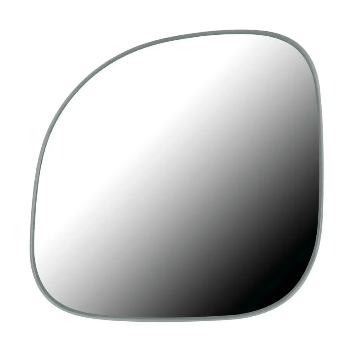 Dodehoek spiegel 50x50 mm - driehoek