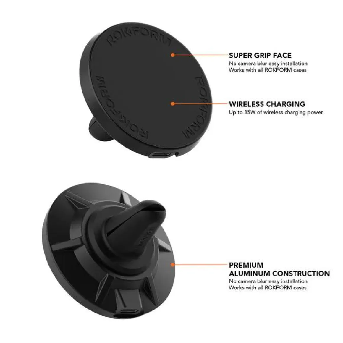 draadloze autolader ventilatie