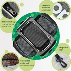 Draagtas Hond en Kat - 40x25x25cm - L
