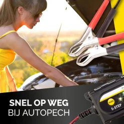 Druppellader voor bijna lege accu - 12V