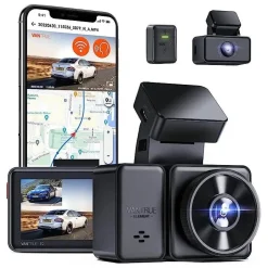 E2 Dual 2K QuadHD Wifi GPS dashcam