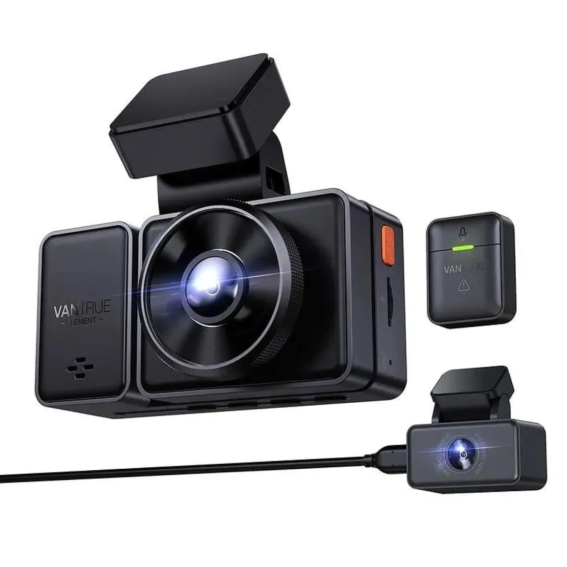 E3 Triple 3CH 2K QuadHD Wifi GPS dashcam