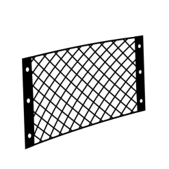 Elastisch bagagenet 24x18 cm