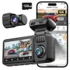 F17 Elite 3CH 4K Wifi GPS 128gb dashcam
