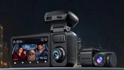 F17 Elite 3CH 4K Wifi GPS 128gb dashcam