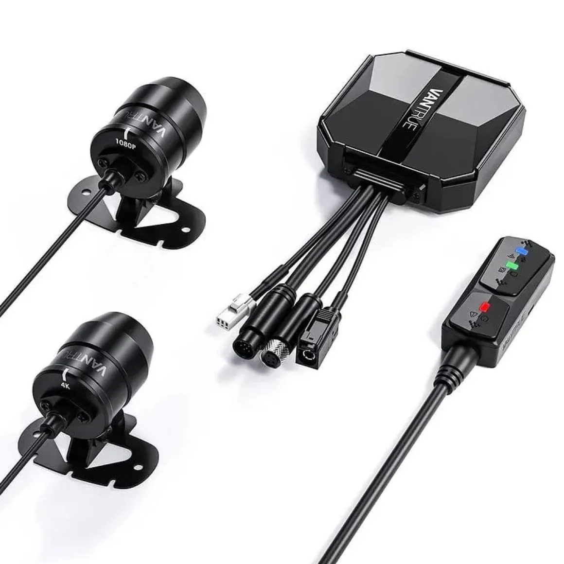 F1 4K Dual Wifi GPS Motor dashcam