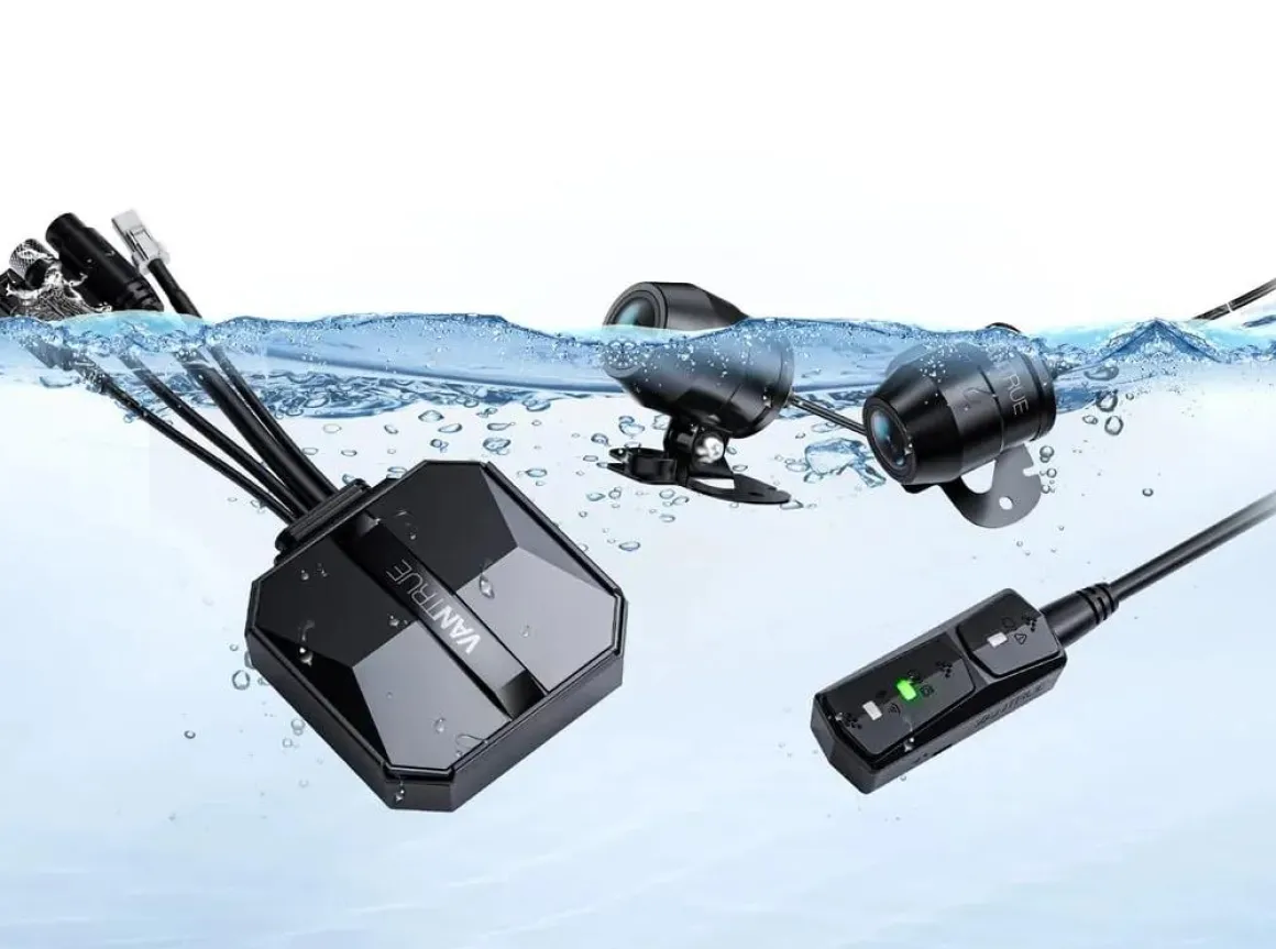 F1 4K Dual Wifi GPS Motor dashcam