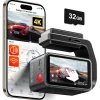 F4 4K Touch Wifi GPS 32gb dashcam