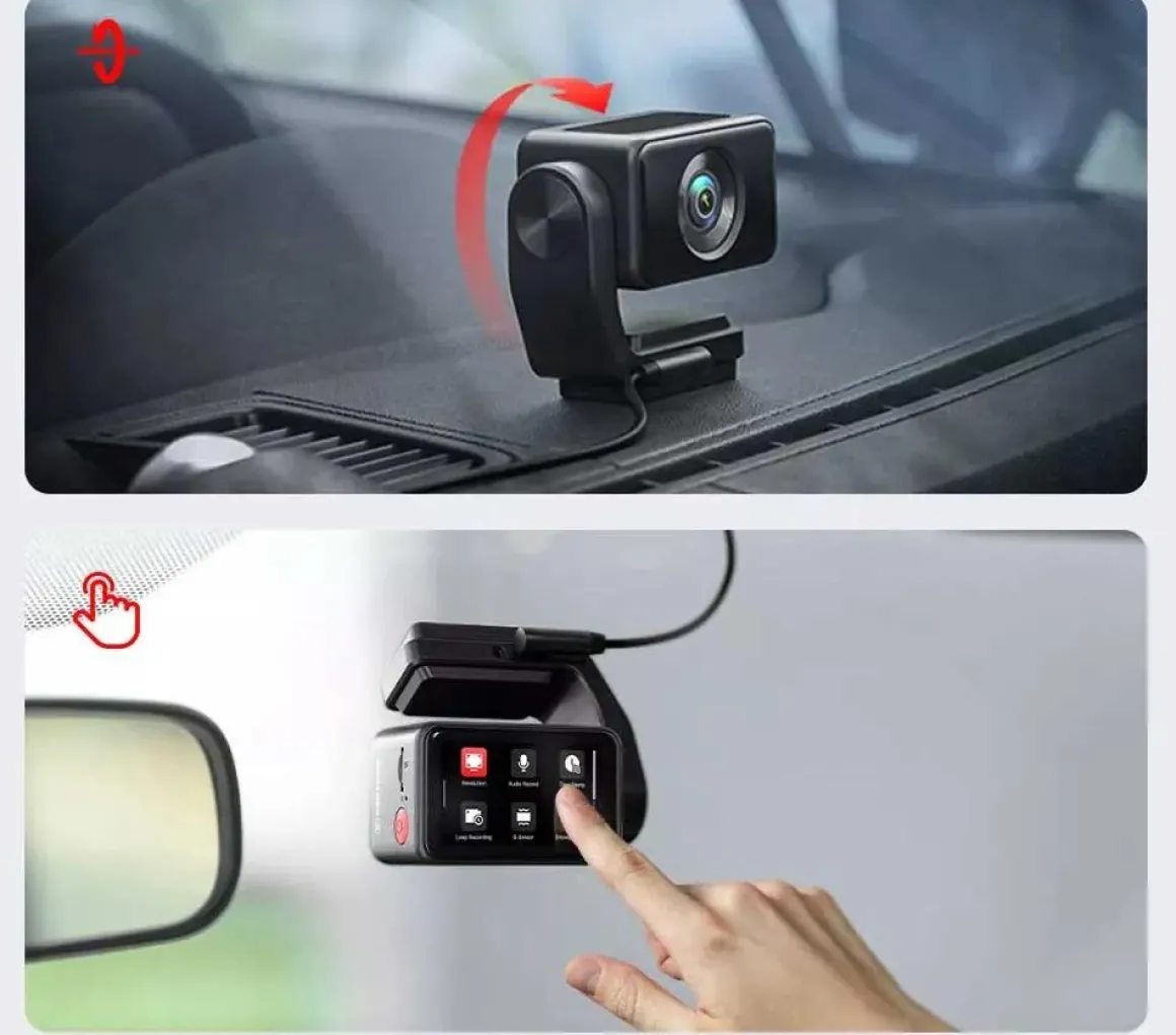F4 4K Touch Wifi GPS 32gb dashcam