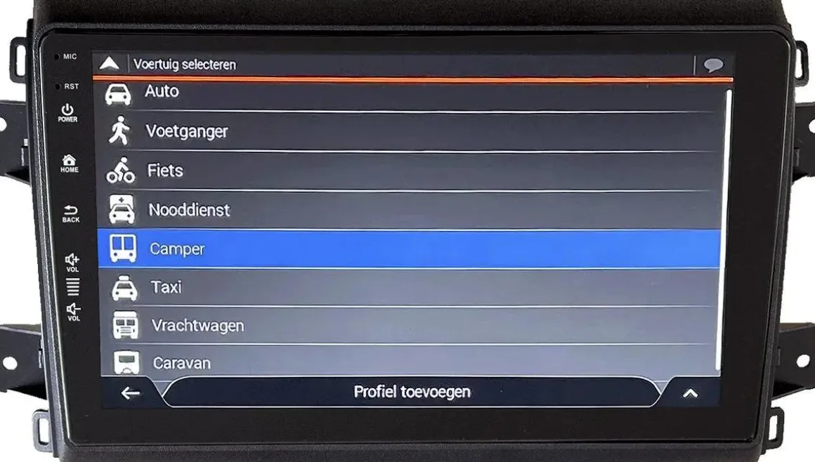 FD-9000-F8 - Campernavigatie
