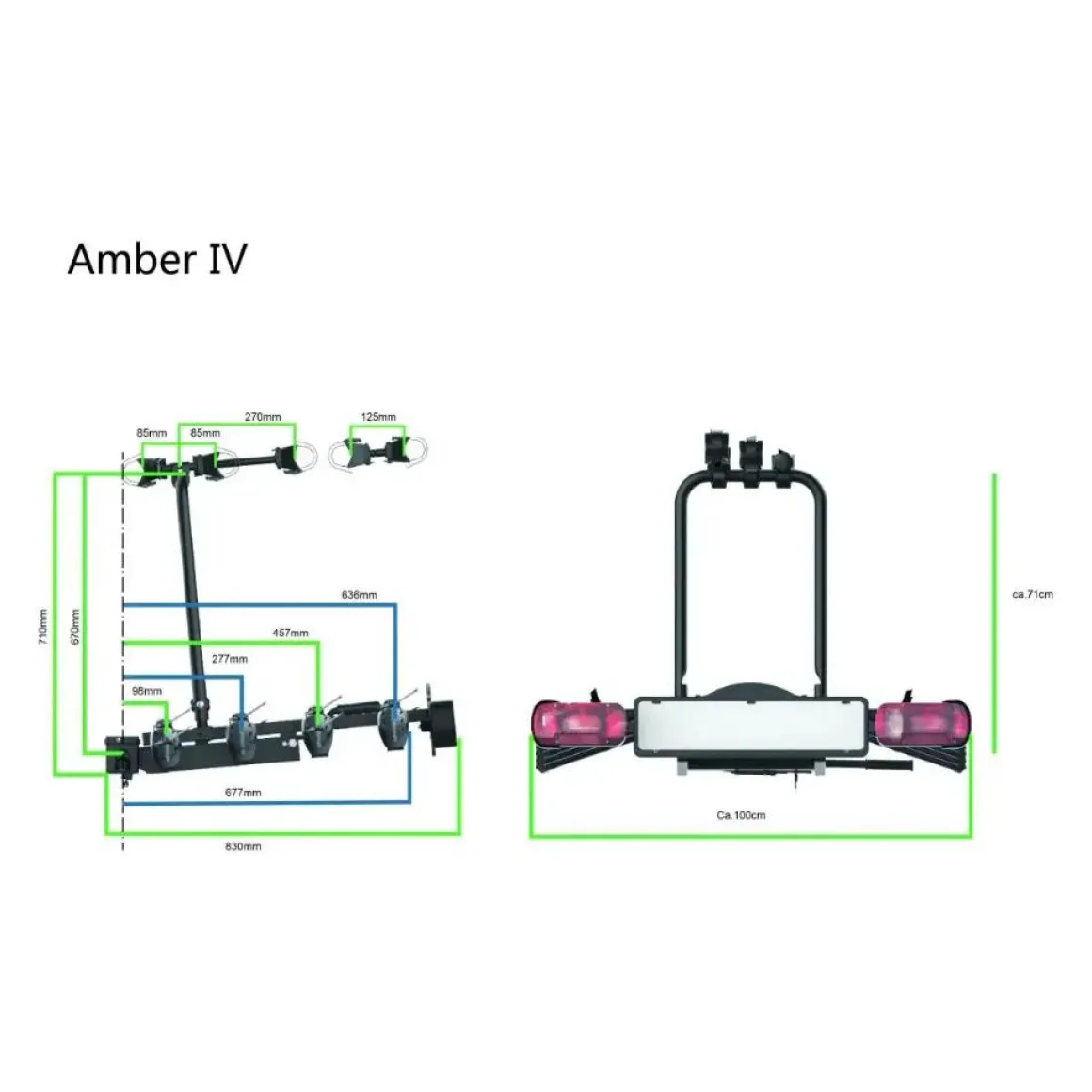 fietsendrager Amber IV