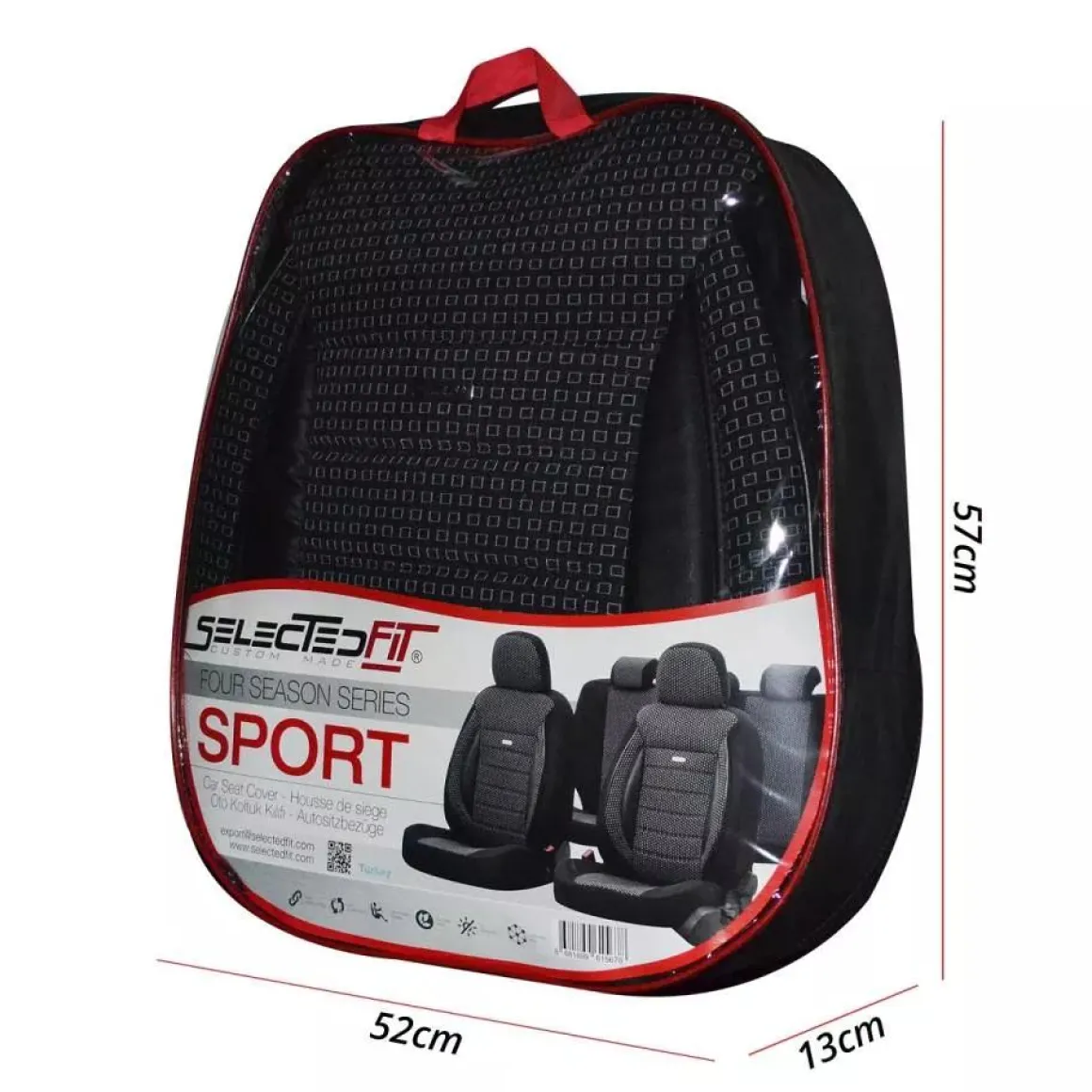 Fit Sport - Stoelhoezenset