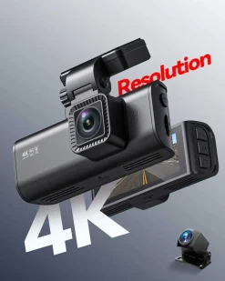 F7N 4K Wifi GPS 2CH 64gb dashcam