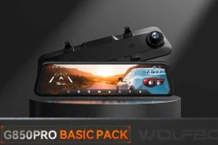 G850 Pro 4K Wifi GPS 64gb Mirror dashcam