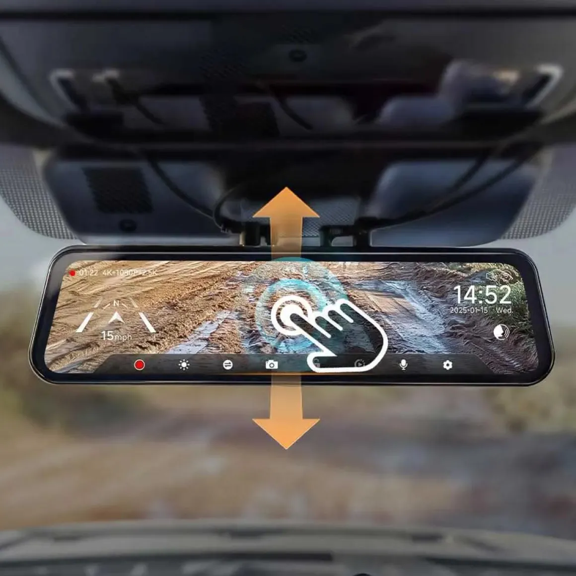G900 Tripro bumper 3CH 4K Wifi GPS 256gb Mirror