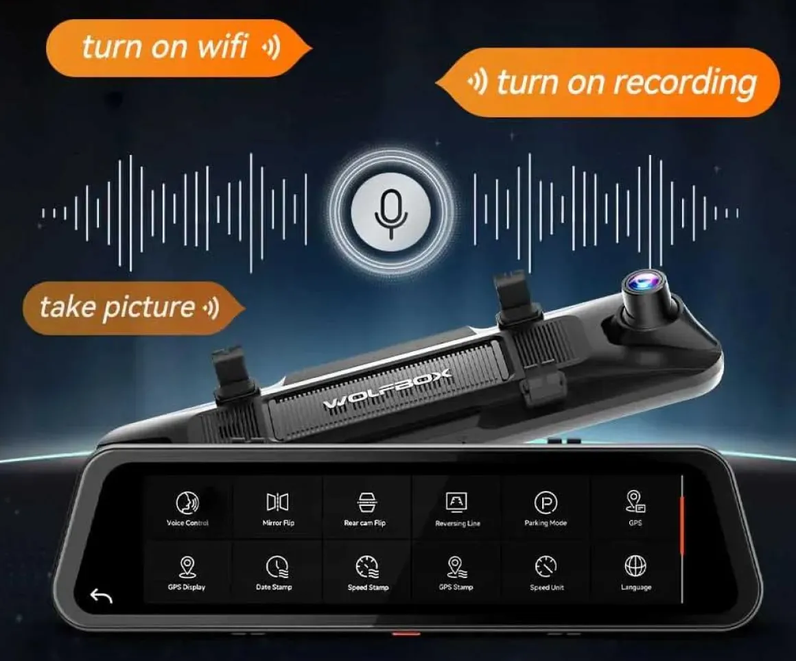 G900 Tripro bumper 3CH 4K Wifi GPS 256gb Mirror
