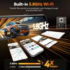 G900 Tripro cabin 3CH 4K Wifi GPS 256gb Mirror