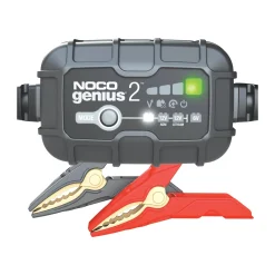 Genius2EU 6V/12V Acculader 2A voor Diverse Accu's