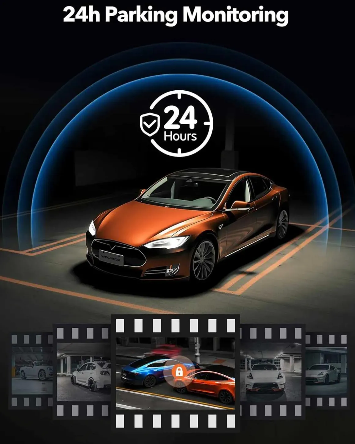 G840H 2K Wifi GPS 32gb Mirror dashcam