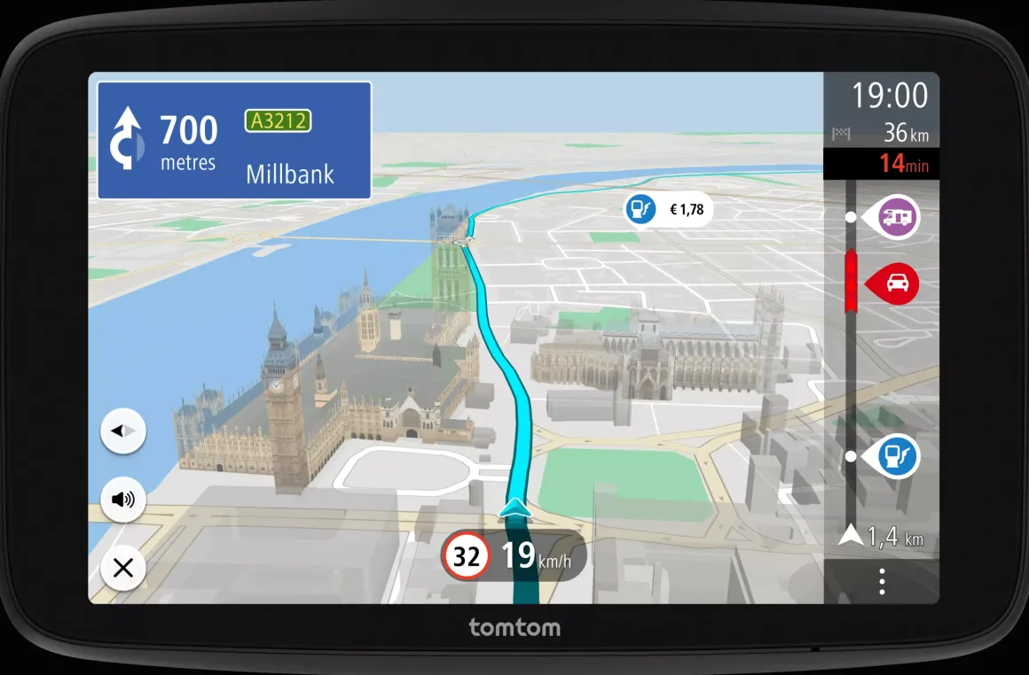 GO Camper Max 7" Wereld - Navigatiesysteem