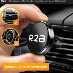 GSM houder Auto Magnetisch voor Ventilatie