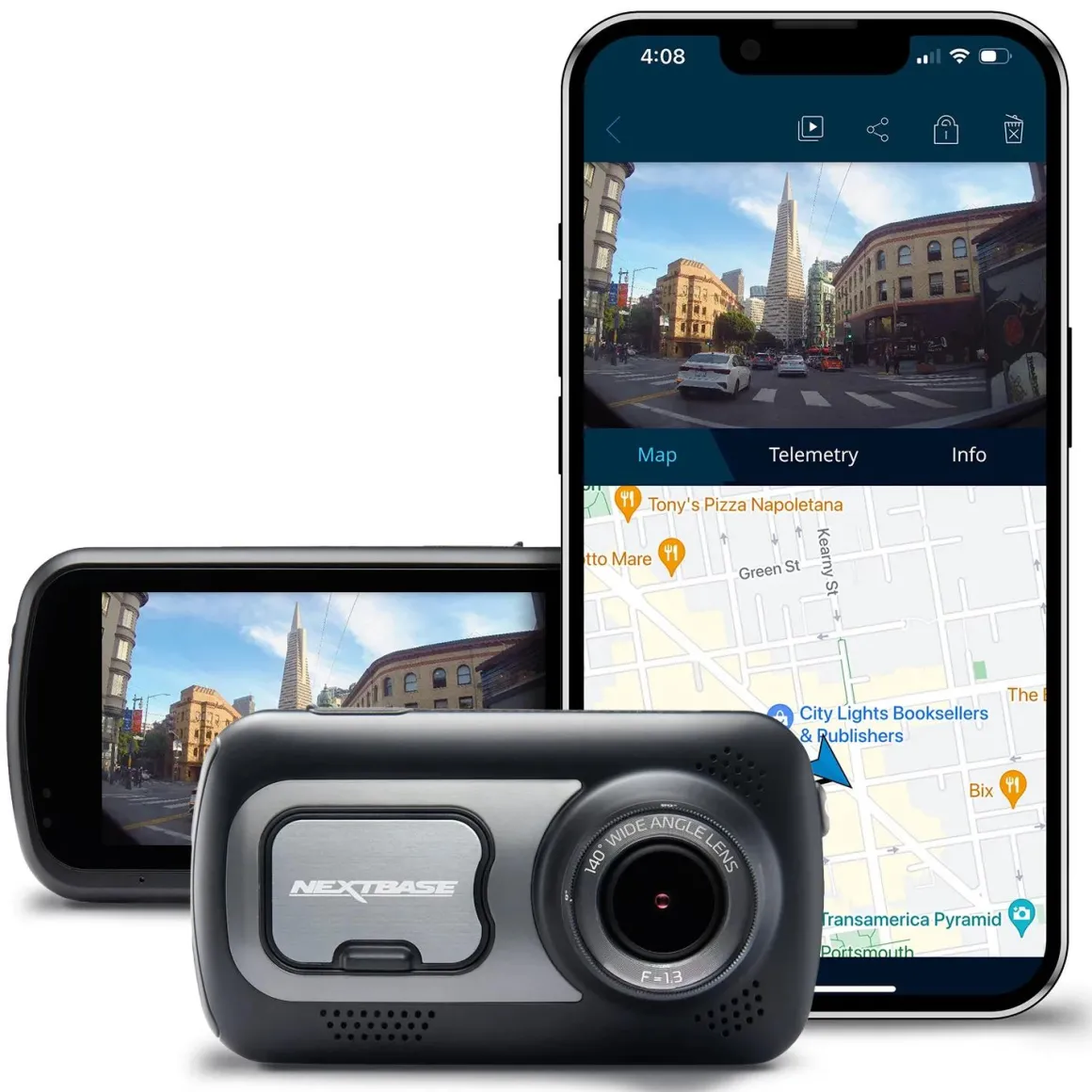 522GW 2K Touch Cloud Wifi GPS