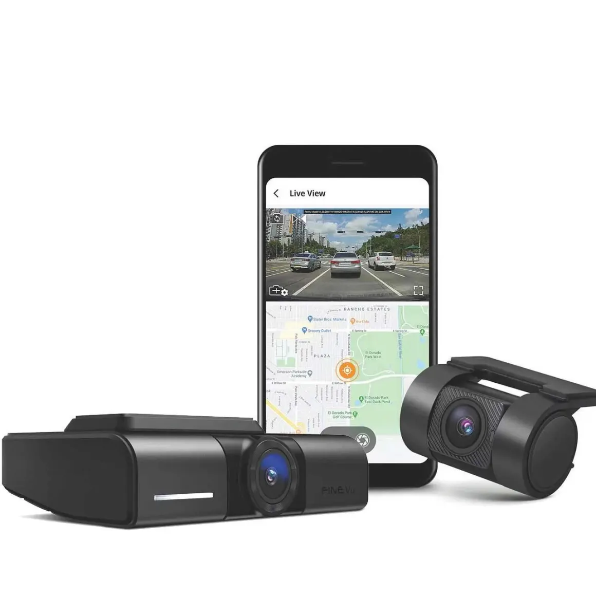 GX400 2CH 2K Wifi GPS 32gb dashcam