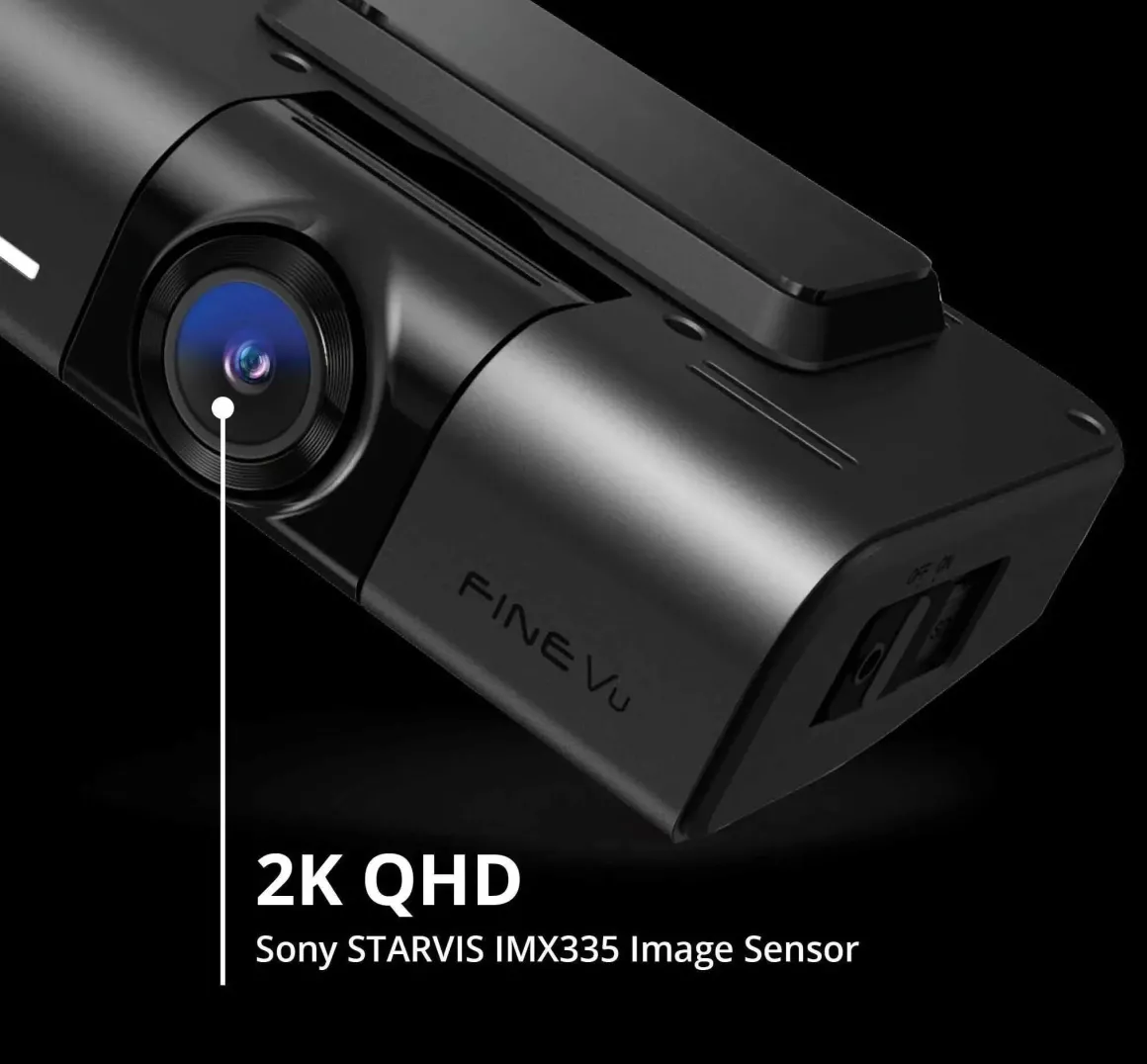 GX1000 Cloud 2CH 2K Wifi GPS 32gb dashcam