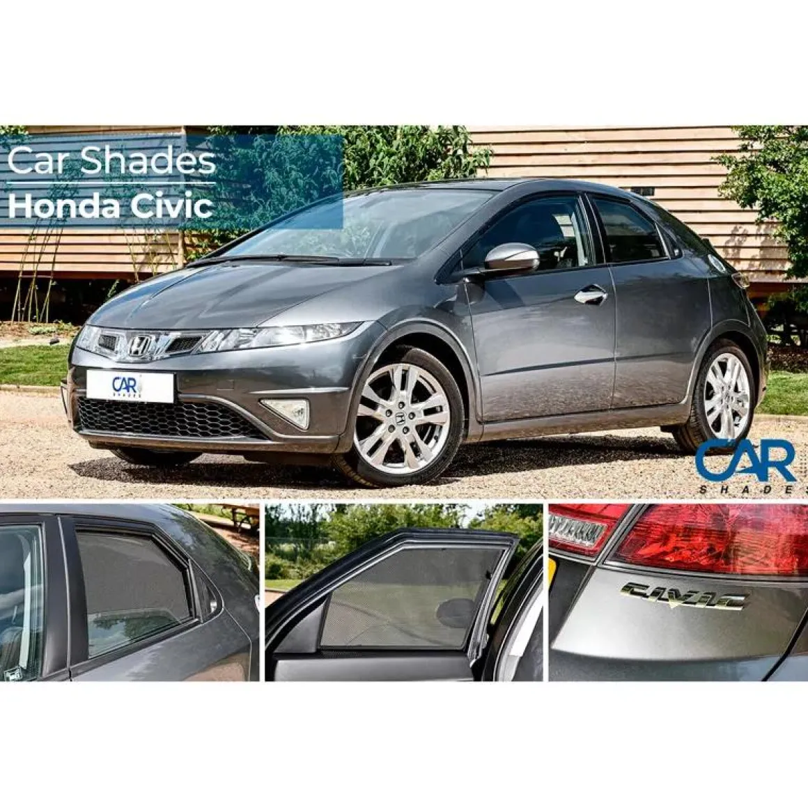 Honda Civic 5 deurs 2006-2012 - Zonneschermen