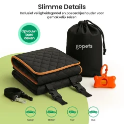 Hondendeken Auto Achterbank - Incl. Accessoires