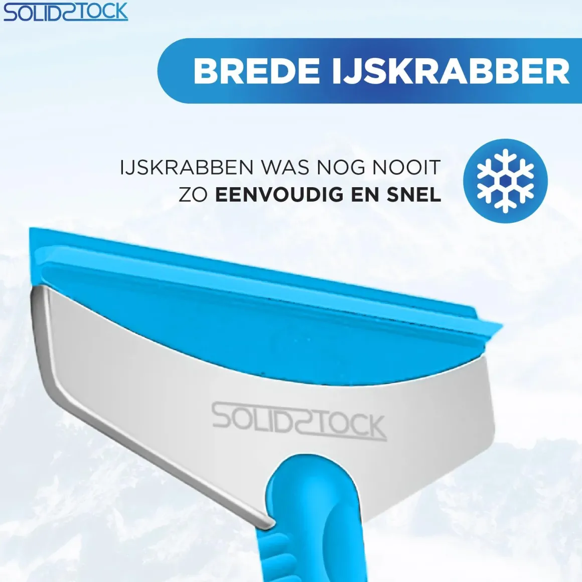 IJskrabber Auto - Extra Breed - Blauw