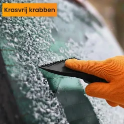 IJskrabber Auto met IJsbreker - Zwart
