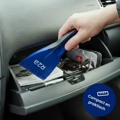 IJskrabber Auto met IJsbreker - Blauw