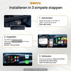 2in1 CarPlay Dongle - Apple CarPlay