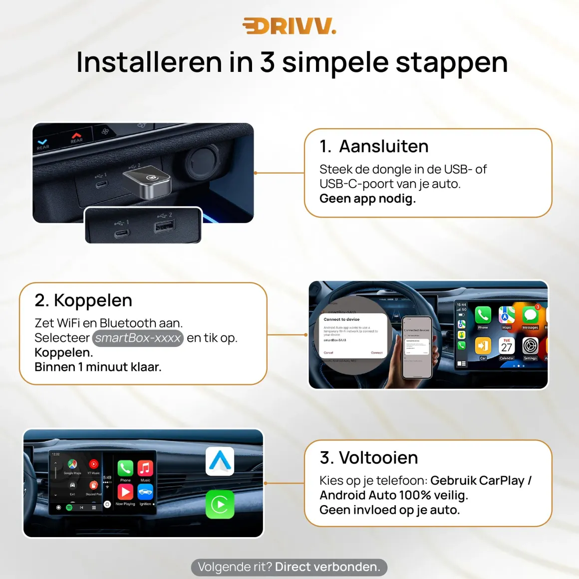2in1 CarPlay Dongle - Apple CarPlay