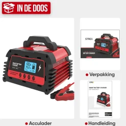 Industriele Acculader 12/24V - 5/10/25A