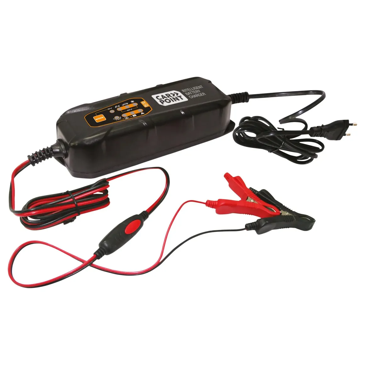 Intelligente volautomatische acculader 3,5A 6-12V