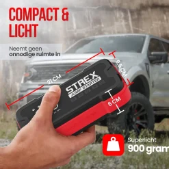 Jumpstarter voor Auto met Compressor