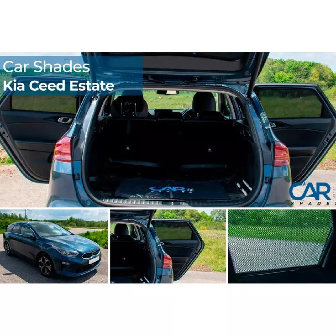 Kia Cee'd (CD) SW Wagon 2018 - Zonneschermen achterportieren