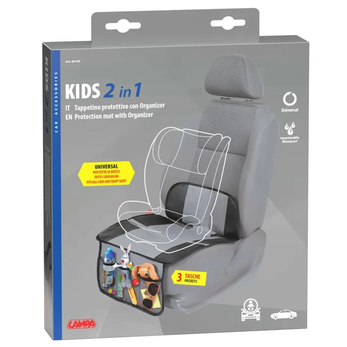 Kids 3-in-1 bescherming en organizer