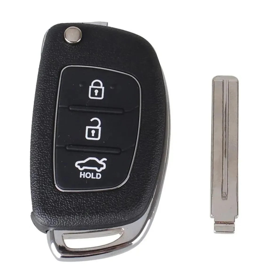 Klapsleutelbehuizing 3 knops geschikt voor Hyundai