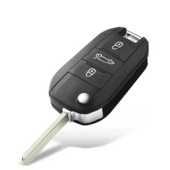 Klapsleutelbehuizing geschikt voor Citroen/Peugeot
