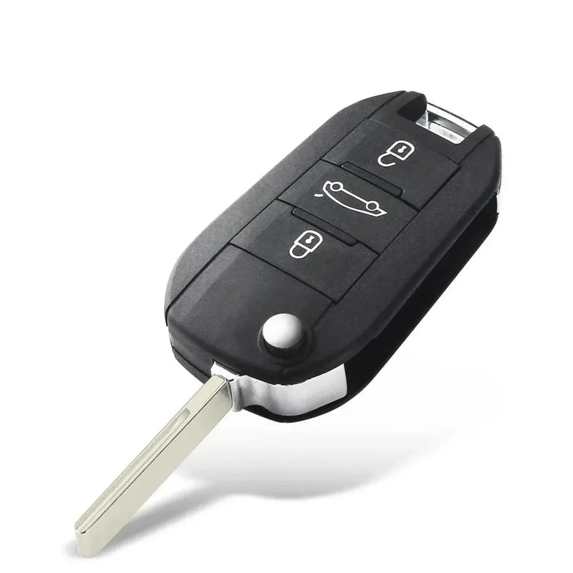 Klapsleutelbehuizing geschikt voor Citroen/Peugeot