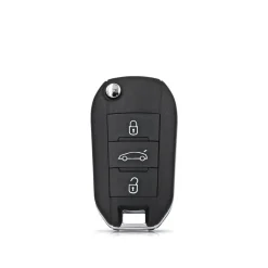 Klapsleutelbehuizing geschikt voor Citroen/Peugeot